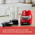 thumbnail image 4 of BLACK+DECKER PowerCrush Countertop Blender with 6-Cup Glass JarBL1210RG, 4 of 7