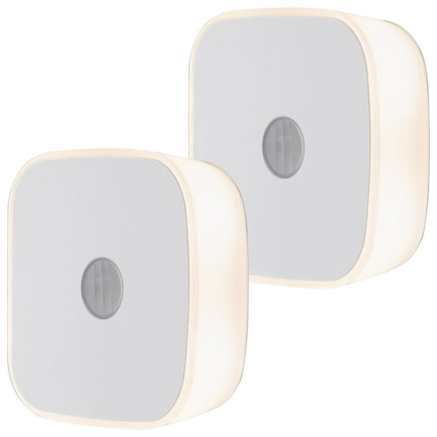 Night Lights Energizer, sensor de movimiento del anochecer al amanecer, paquete de 2