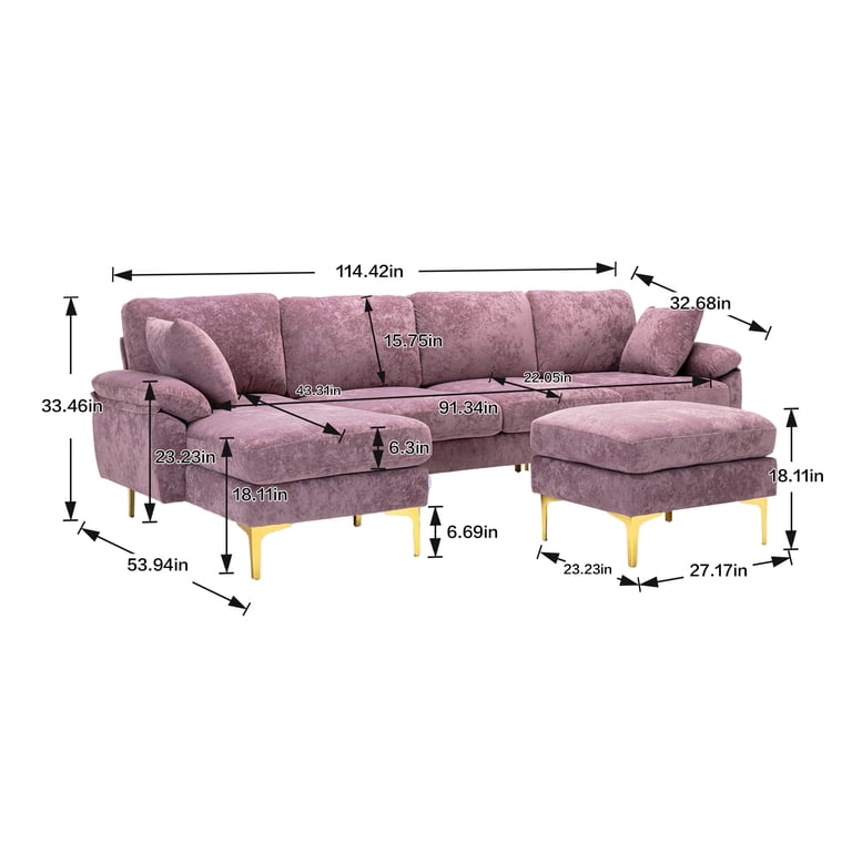 L Shaped Sofa Dimensions Mm | Baci Living Room
