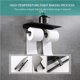 thumbnail image 2 of Soporte De Baño De Aluminio Sin Perforaciones, Caja De Pañuelos Montada En La Pared Para Baño De Cocina Vogacara HA014034-00, 2 of 7