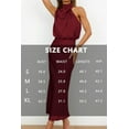 thumbnail image 5 of UNRDSSR Robe Maxi en Satin pour Femmes Élégante Sans Manches Col Montant Robes de Cocktail, 5 of 5