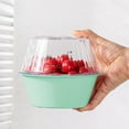 thumbnail image 2 of XGFHYJEH Colander, Colander Plastic, Small Colander, Berry Colander, Kitchen Colander, Fruit Colander, Small Colander for Fruit and Veggies, Colander Bowl, 2 of 6