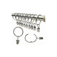 thumbnail image 1 of Curtain Hooks, Strong Tension Clip with Rust Resistant for Decorative Functionality, Enhance Window Curtains in Your Living Space (Silver, Set of 40), 1 of 5