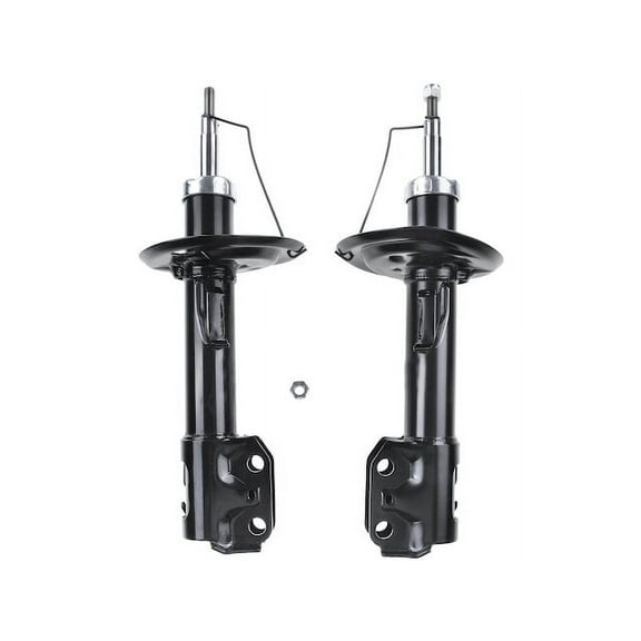 Front Shock Absorber Set 2 - Compatible with 2007 - 2015 Toyota Yaris 1.5L 4-Cylinder - Autopart Premium