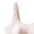 thumbnail image 4 of Wensltd Women Seamless Pad Gather Lift Bras Comfortable Support All Day Women Sport Running Bras Pink, 4 of 5