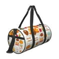 thumbnail image 3 of KLL Thanksgiving Duffle Bag For Men Women Sport Gym Fitness Tote Travel Training Workout Basketball Football Weekender, 3 of 8