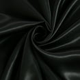 thumbnail image 5 of REGALWOVEN Satin Silk Fitted Bed Sheet 12 Inch Deep Pocket Sheet, Twin Black, 5 of 8