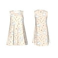 thumbnail image 7 of Yiaed Cute Rabbit Print Women's Sleeveless Dress, Loose Fit Summer Dress, Casual Sleeveless Dress for Women, 7 of 7
