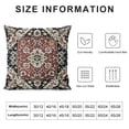 thumbnail image 6 of YANMS Throw Pillow Case of Old Persian Carpet Texture Square Cushion Cover Standard Pillowcase for Men Women Home Decorative Sofa Armchair Bedroom Livingroom 2pcs White, 6 of 6