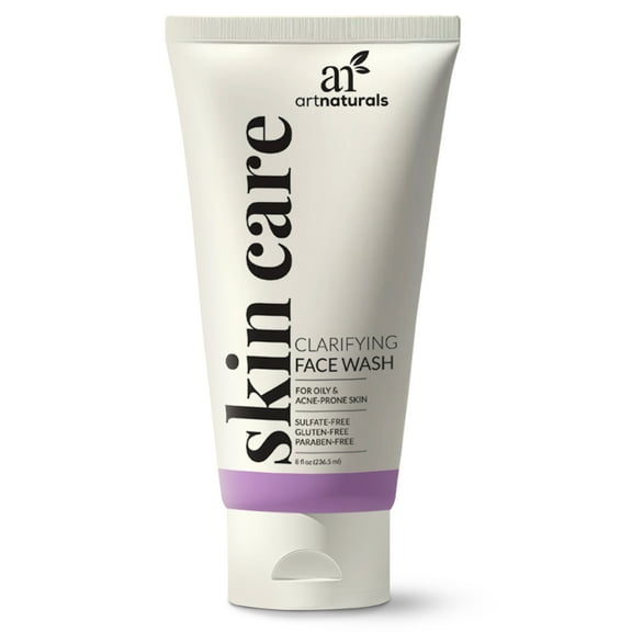 Artnaturals Clarifying Face Wash Deep Cleansing and Exfoliation Normal Skin (8 oz / 236 ml)