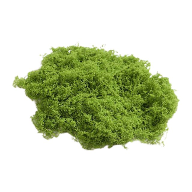 Bloques de artificial para bricolaje, micropaisaje, plantas simuladas, plantas en maceta, manualidades para césped de , acentos del Verde claro