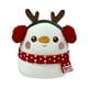thumbnail image 3 of Peluche navideño, muñeco de peluche, adorno para sofá, recuerdo de fiesta navideña, muñeco de peluche para abrazar, para adultos y niños. Regalos de forma de muñeco de nieve, 3 of 8