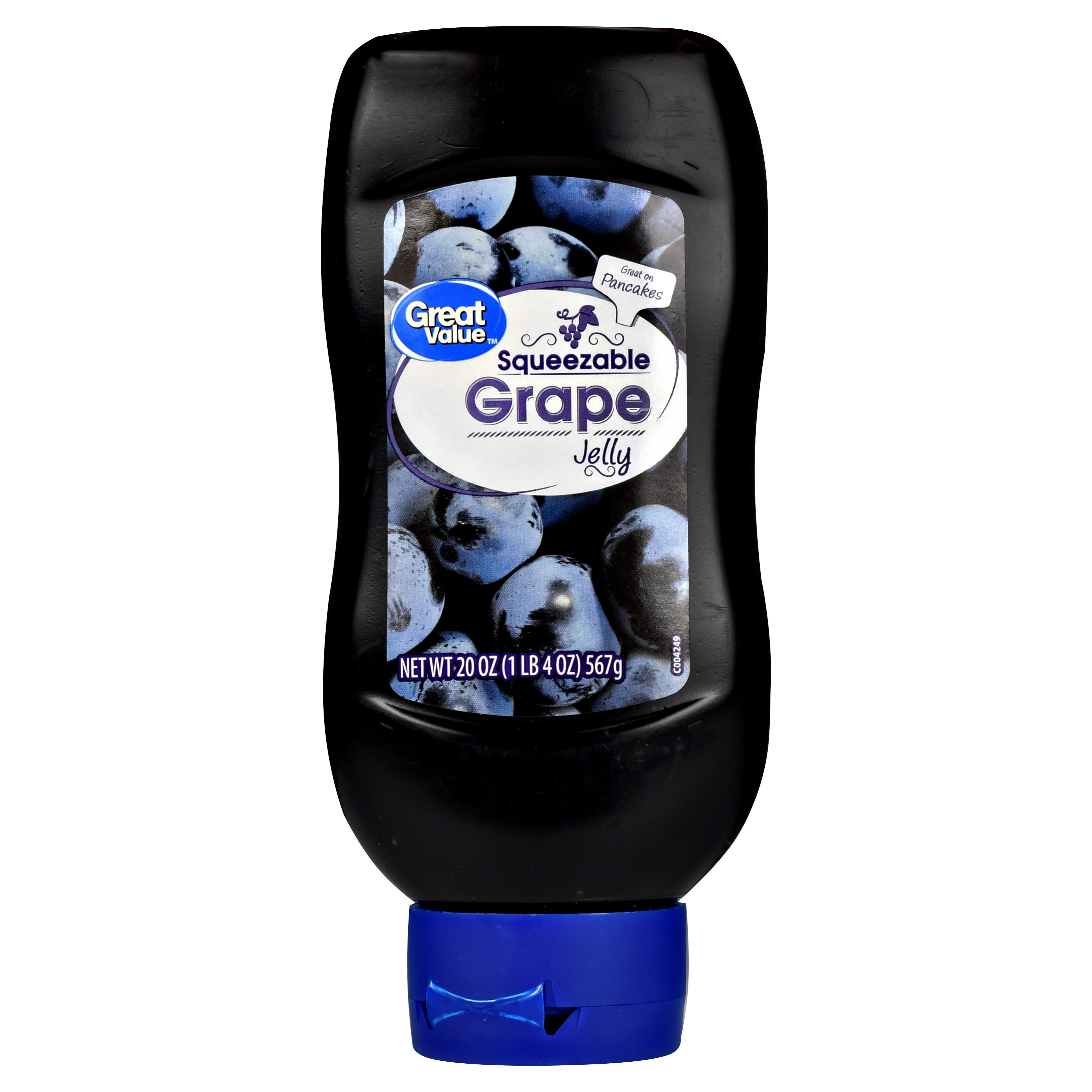 Great Value Squeezable Grape Jelly, 20 oz