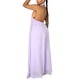 thumbnail image 3 of VISgogo Mono sin mangas con cuello halter para mujer con pierna ancha Color sólido Ropa de verano fresca sin espalda VISgogo moda, 3 of 9