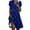 Blue, variant on qolati Summer Dresses for Women 2025 V Neck Short Slevee Polka Dot Casual Dresses Loose Flowy A Line Boho Vacation Beach Sundress with Pockets