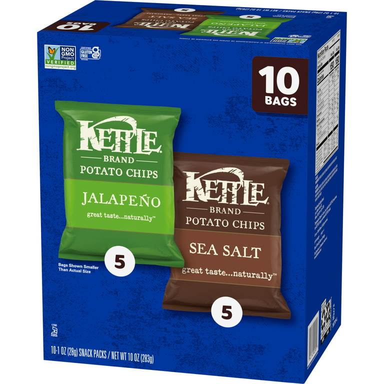 Kettle Brand® Kettle Potato Chips Variety Pack, 20 ct / 1 oz - Kroger
