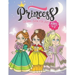Disney Princess Coloring Book Super Set - Includes 4 Disney Princess Books  Filled with Over 200 Coloring Pages and Activities and Over 175 Stickers