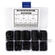 thumbnail image 4 of Negro Nylon Washer-480Pcs Negro Nylon Washer Junta Kit de combinación de montaje plano M2-M10 Suministros de hardware, 4 of 14