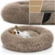 thumbnail image 2 of Pet Dog Bed Comfortable Donut Cuddler PanAo Pet Store Round, 2 of 18