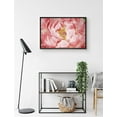thumbnail image 2 of PixonSign Framed Canvas Print Wall Art Beautiful Pink Carnation Close-Up Floral Wilderness Illustrations Realism Chic Relax/Calm Multicolor Pastel for Living Room, Bedroom, Office - 16"x24" Black, 2 of 5