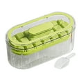 thumbnail image 2 of Ice Cube Tray With Lid & 63pcs Ice Cubes For Freezer(21 42.63 Per Layer) One Button Design Easy To Release Perfect For Coffee Drinks, 2 of 9