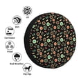 thumbnail image 4 of Naloa Vector Retro Music PVC Leather Spare Tire Wheel Cover for Car Truck SUV Camper Trailer Universal Fit many size14 inch, 4 of 6