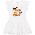 thumbnail image 3 of Inktastic Halloween Trick-or-Treat with Spider and Bats Girls Baby Dress, 3 of 5