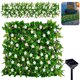 thumbnail image 4 of Muyoka Pantalla de privacidad de valla expandible 30x180CM Panel de valla artificial con 3 modos de luces solares Faux Ivy Hedge Flower Fence Decoración interior al aire libre para jardín Patio Balcón Muyoka Hogar, 4 of 7