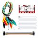 thumbnail image 1 of Complete Set Deluxe Kit With Usb Cable Dupond Alligator Clips For Makey, 1 of 5