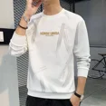 thumbnail image 5 of Ropa para hombre Sudadera blanca Camiseta estampada para hombre Cuello redondo Tendencias de moda 2024 Tamaño divertido Nueva elasticidad Harajuku A, 5 of 5