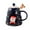 Blue, variant on LSLJS Christmas Tree Ceramic Mug, Large Capacity Cute 3D Christmas Tree Shape with Santa Design Water Cup Household Ceramic Cup with Stirring Rod and Lid Christmas Decorations Ideal Christmas Gifts