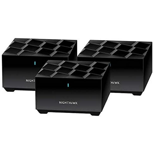 Restored NETGEAR MK63100NAR Nighthawk Home Mesh WiFi6 System 3Pack