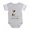 Heather Gray, variant on CafePress - Bull Terrier Life - Cute Infant Baby Football Bodysuit