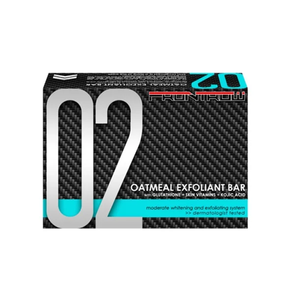 FrontRow 02 Skin Soap with Glutathione & Plant Extracts – Gently Refreshes and Cleanses Face & Body – Evens Tone and Enhances Radiance – Daily Bar for Smooth, Refreshed & Balanced Skin