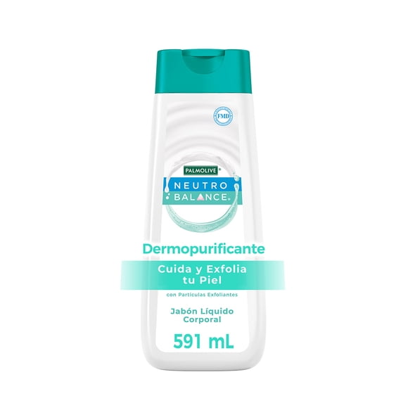 Jabón Líquido Corporal Palmolive Neutro Balance Dermopurificante 591 ml
