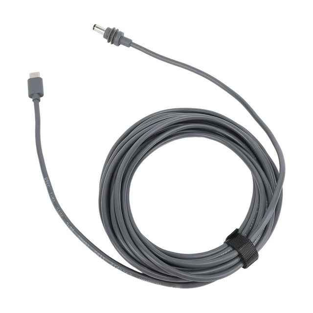 Power Cable Type C, 18AWG Copper Conductor PVC Casing Power Extension Cord Replacement, Satellite Power Adapter Car Power Supply