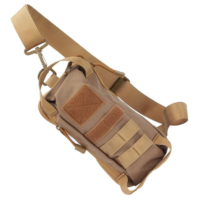 Bolsa de Hombro Militar, Tela Impermeable de Nylon de Alta Fiabilidad Práctica para Usar la Bolsa de Impermable Conveniente para Usar Para Al Aire Libre