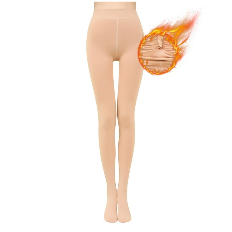 Stamzod Women Winter Velvet Leggings Warm High Waist Slim Solid Thermal  Pants Comfortable Stretchy Skinny Pantyhose Fleece Lined Pants 