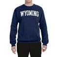 thumbnail image 2 of Wild Bobby State of Wyoming College Style Unisex Crewneck Sweatshirt, 2 of 6