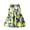 Yellow, variant on Alkepwun 1-10Y Toddler Baby Girl Summer Dress Kids Floral Casual Dress Beach Vacation Sleeveless Hawaiian Sundress Cotton Dress