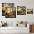 thumbnail image 4 of Designart "horizon Castles Timeless Chroma" Landscapes Print on Natural Pine Wood, 4 of 5