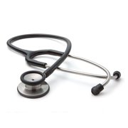 Adscope 603 2-HD Stethoscope, Black - 1 Count