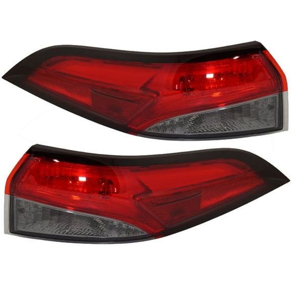 For Toyota Corolla 2020 2021 2022 Tail Light Driver and Passenger Side | Pair | Outer | XLE/XSE Model | Sedan | LED | CAPA Certified | Replacement For TO2804152C, TO2805152C | 81561-12D40, 81551-12D4