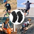 thumbnail image 5 of TUOYR Compression Elbow Pads Elbow Compression Sleeve Padded Elbow Arm Protection Brace for Football Basketball, 5 of 8