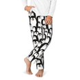 thumbnail image 2 of Xecao Cartoon Penguin Print Teenagers' Pajama Pants Long Sleep Pants Soft Elastic Waist Pajama Bottoms Elastic waist with 2 Pockets 5-16 Years-XS(5-6), 2 of 6