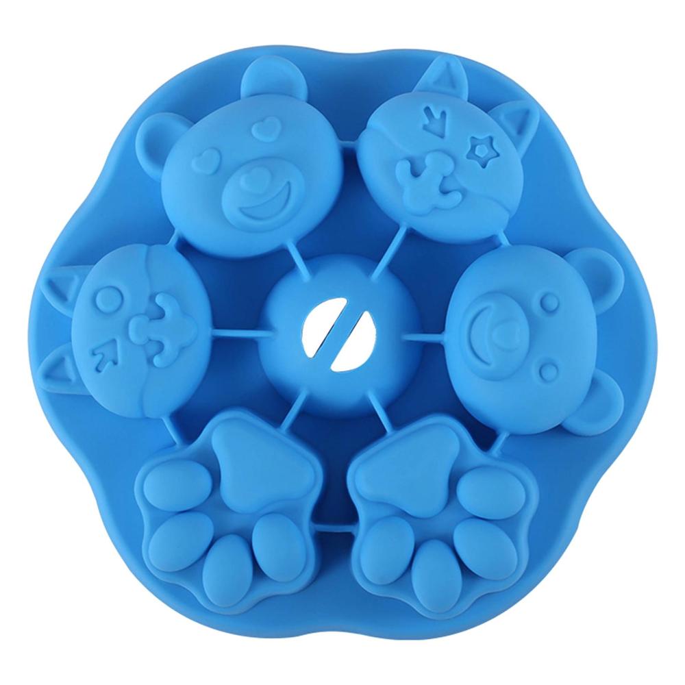 Ice Pop Maker | Cute Cat Paw Ice Cream Pop Molds | 6 Cavity Ice Cube ...