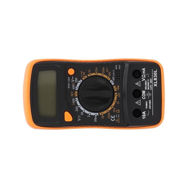 Ccdes XL830L Digital Multimeter With Backlight Portable Voltage Current Tester Intelligent Voltammeter,Multimeter,Voltage Current Tester
