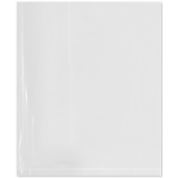 Plymor 5" x 6" (Pack of 500), 1.5 Mil Flat Open Clear Plastic Poly Bags
