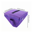 LeeQinersw Pyramid Instrument Case Singing Bowl Bag Meditation Storage ...