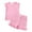 Pink, variant on Tkrady Toddler Girl Outfits New Sleeveless Shirt Tops with Bow Shorts Set Cute Suit, Sizes 1-5 Years